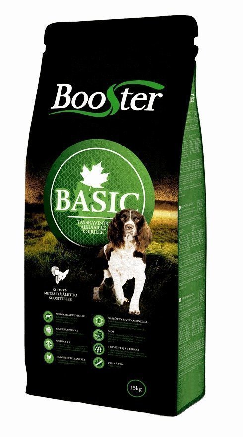 Booster Basic 15 Kg Koiran Täysravinto - Elä